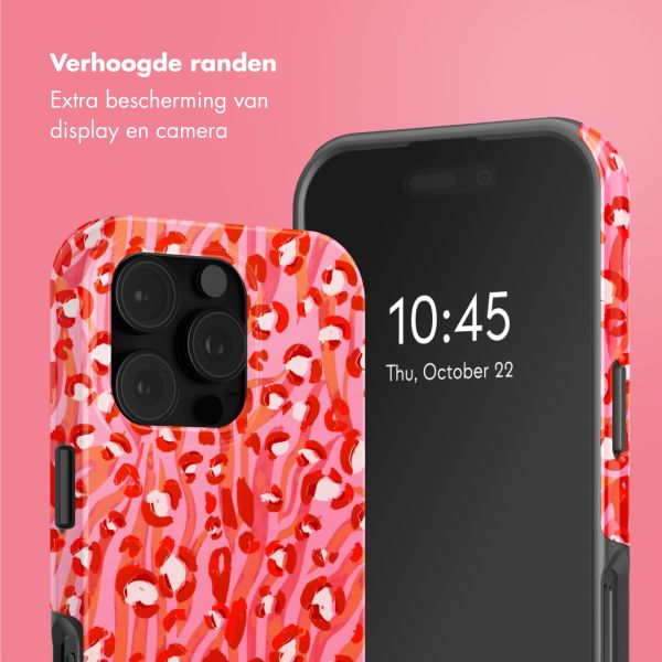 Selencia Vivid Tough Backcover met MagSafe Apple iPhone 16 Pro - Wild Spots Lipstick