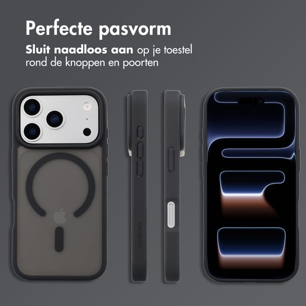 imoshion Color Guard Backcover met MagSafe Apple iPhone 17 Pro - Zwart