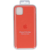 Apple Silicone Backcover Apple iPhone 11 Pro Max - Clementine Orange