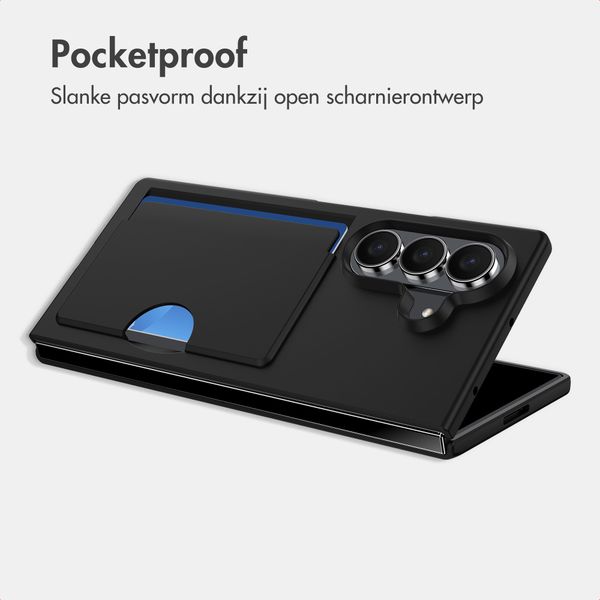 imoshion Backcover met pashouder Samsung Galaxy Z Fold 8 Ultra - Zwart