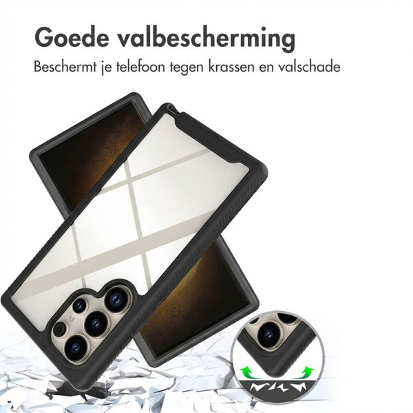 imoshion 360° Full Protective Case Samsung Galaxy S24 Ultra - Zwart