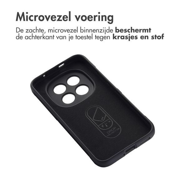 imoshion EasyGrip Backcover Xiaomi Redmi Note 15 Pro Plus (5G) - Zwart