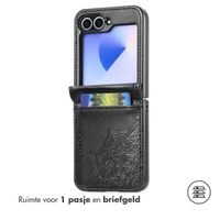imoshion Mandala Bookcase Samsung Galaxy Z Flip 6 - Zwart