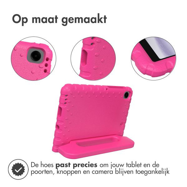 imoshion Kidsproof Backcover met handvat Samsung Galaxy Tab A9 8.7 inch - Roze