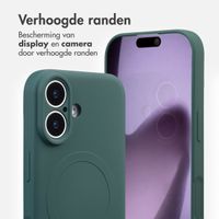 imoshion Color Backcover met MagSafe Apple iPhone 17 - Donkergroen