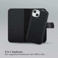 Selencia Olyn Uitneembare Bookcase met MagSafe Apple iPhone 14 / 13 - Zwart