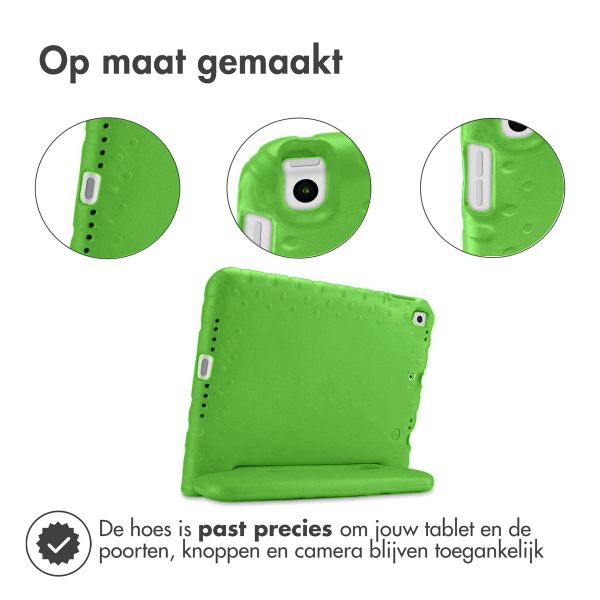 imoshion Kidsproof Backcover met handvat iPad 7 (2019) / iPad 8 (2020) / iPad 9 (2021) 10.2 inch - Groen