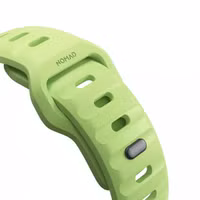 Nomad Sport band FKM Apple Watch Series 1 t/m 11 / SE / Ultra (44/45/46/49 mm) - Glow Green
