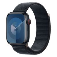 Apple Sport Loop Band Apple Watch Series 1 t/m 10 / SE / Ultra (2) (44/45/46/49 mm) - Maat XL - Midnight