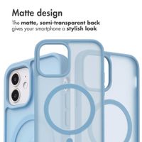 imoshion Colour Guard Back Cover with MagSafe Apple iPhone 12 (Pro) - Light blue