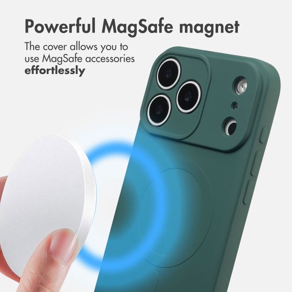 imoshion Colour Back Cover with MagSafe Apple iPhone 17 Pro Max - Dark Green