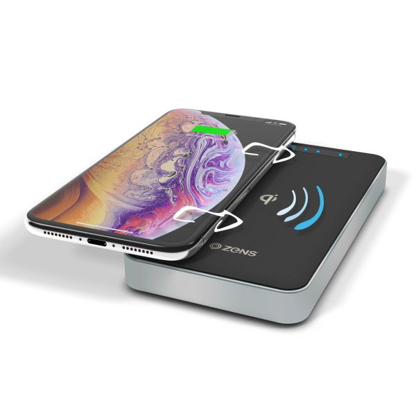 Zens Powerbank Wireless Charger - Draadloze powerbank - 4500 mAh