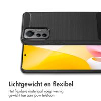 imoshion Brushed Backcover Xiaomi 12 Lite - Zwart