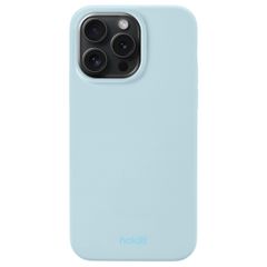 Holdit Silicone Case Apple iPhone 14 Pro Max - Mineral Blue