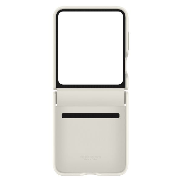 Samsung Originele Flap eco-leather Case Galaxy Z Flip 5 - Cream