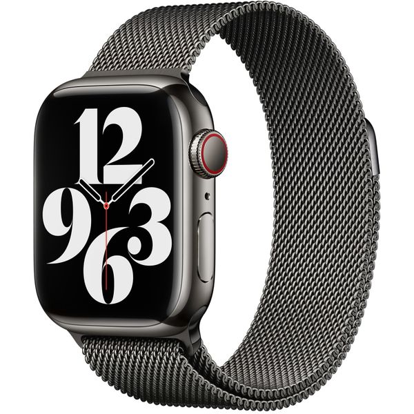 Apple Milanese Loop Band Apple Watch Series 1-9 / SE - 38/40/41 mm / Series 10 - 42 mm - Graphite