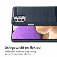 imoshion Brushed Backcover Samsung Galaxy A32 (5G) - Donkerblauw