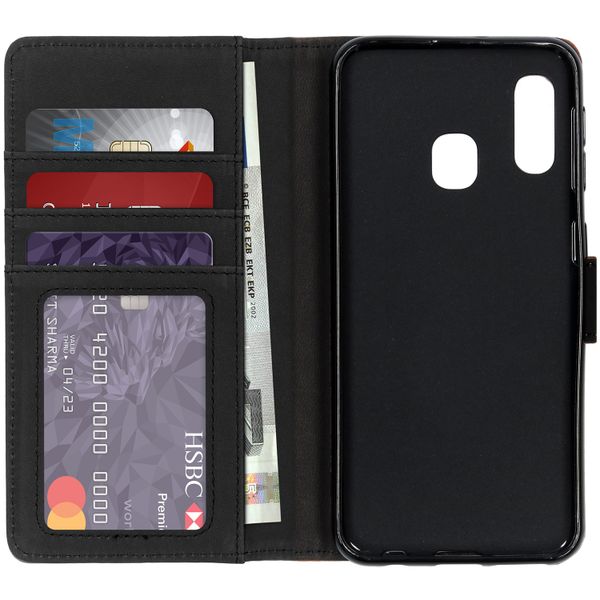 imoshion Luxe Bookcase Samsung Galaxy A20e - Bruin