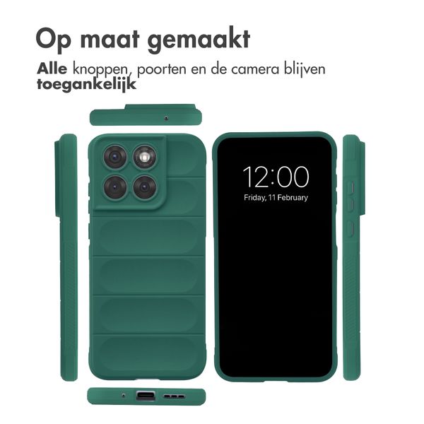 imoshion EasyGrip Backcover Motorola Edge 70 Fusion - Donkergroen