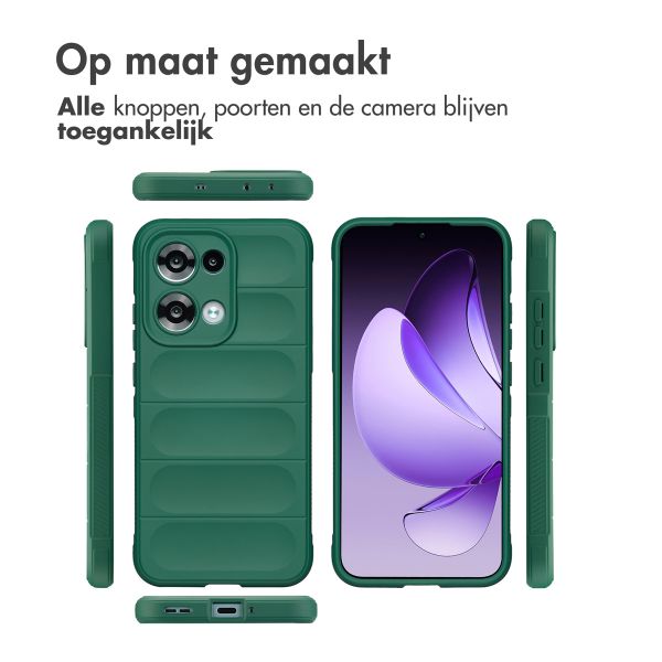 imoshion EasyGrip Backcover Oppo Reno 13 - Donkergroen