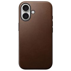 Nomad Modern Leather Case iPhone 16 - Brown