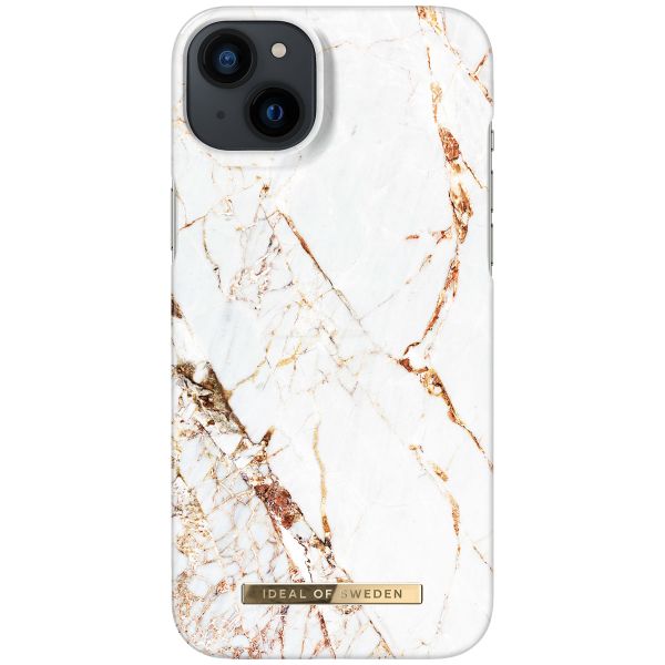 iDeal of Sweden Fashion Backcover iPhone 14 Plus - Carrara Gold