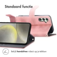 imoshion Bookcase met koord Samsung Galaxy S24 / S25 - Roze