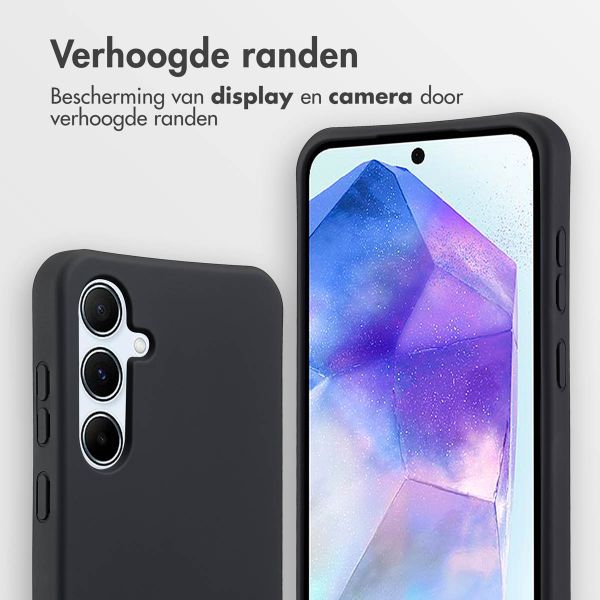 imoshion Color Backcover met afneembaar koord Samsung Galaxy A55 - Zwart