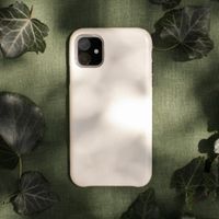 Selencia Gaia Slang Backcover iPhone Xr - Wit