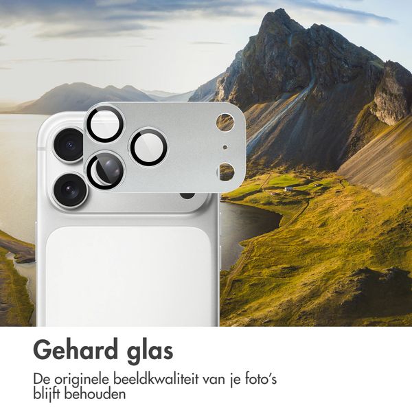imoshion Camera Protector Glas 2 Pack voor de Apple iPhone 18 Pro Max - Silver