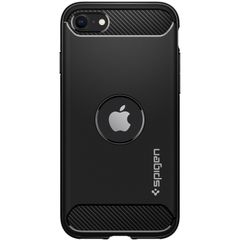 Spigen Rugged Armor Backcover Apple iPhone SE (2022 / 2020)