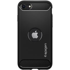 Spigen Rugged Armor Backcover iPhone SE (2022 / 2020)