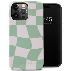Selencia Vivid Back Cover Apple iPhone 14 Pro Max - Groovy Sage Green