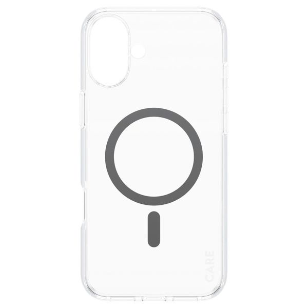 CARE by PanzerGlass Urban Combat Case MagSafe iPhone 16 Plus - Transparant / Zwart