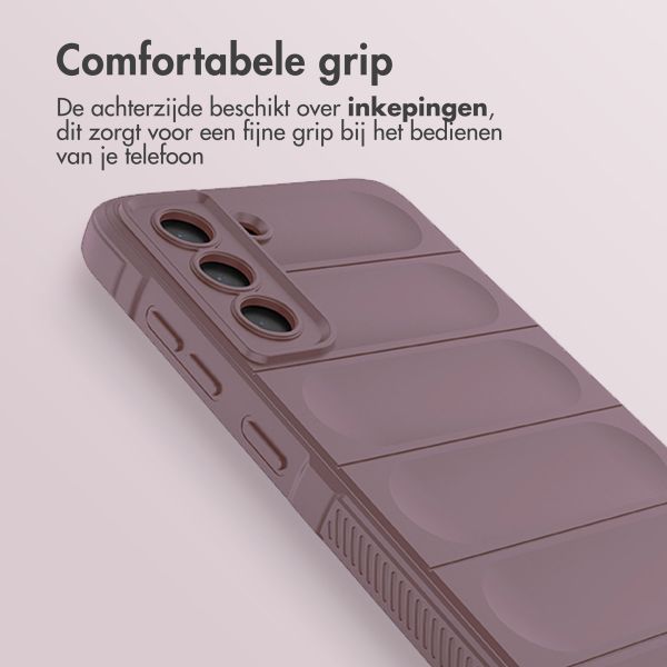 imoshion EasyGrip Backcover Samsung Galaxy S21 FE - Paars