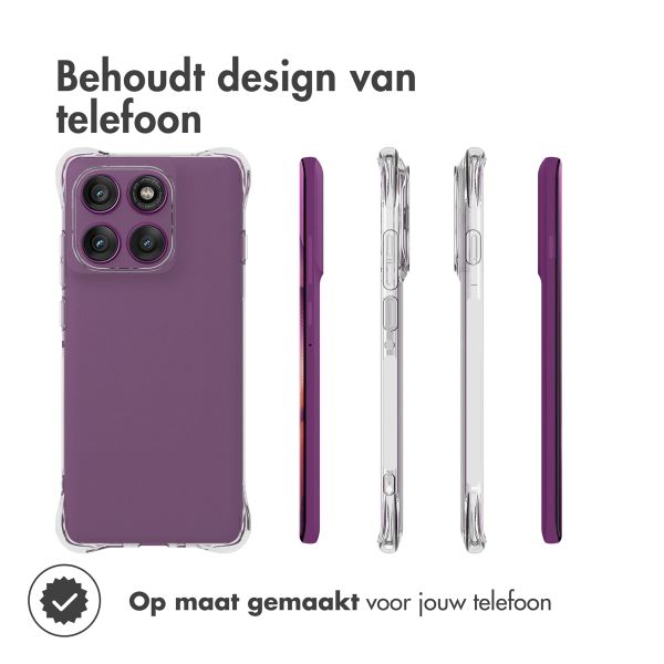 imoshion Shockproof Case Motorola Edge 60 Pro - Transparant