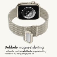 imoshion Milanees magnetisch bandje Apple Watch | 44/45/46/49 mm - Starlight