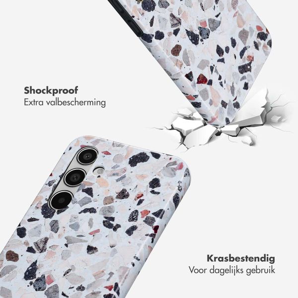 Selencia Vivid Tough Backcover Samsung Galaxy A55 - Chic Terazzo