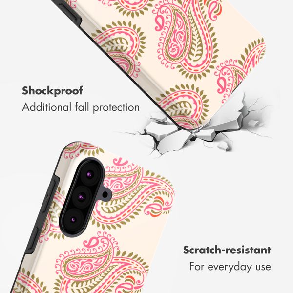 Selencia Vivid Back Cover Samsung Galaxy A37 (5G) - Paisley Blush