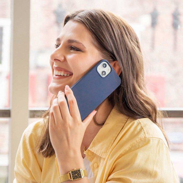 Accezz Liquid Silicone Backcover Google Pixel 9 Pro XL - Donkerblauw