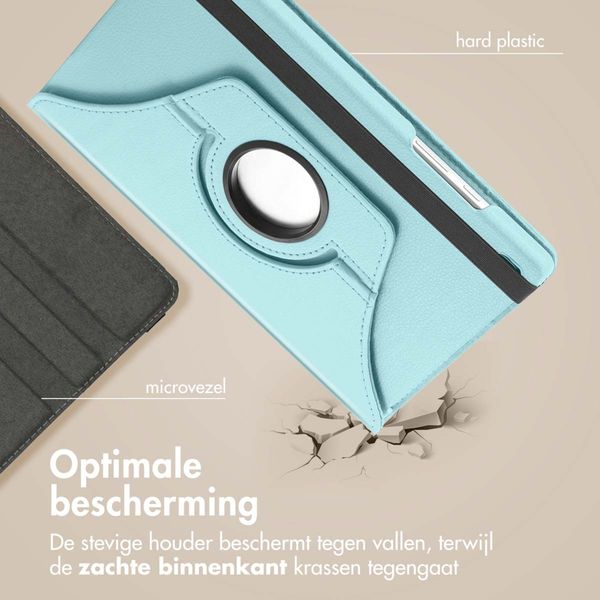 imoshion 360° draaibare Bookcase Samsung Galaxy Tab S6 Lite (2020/2022/2024) - Lichtblauw