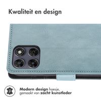 imoshion Luxe Bookcase Motorola Moto G77 - Lichtblauw