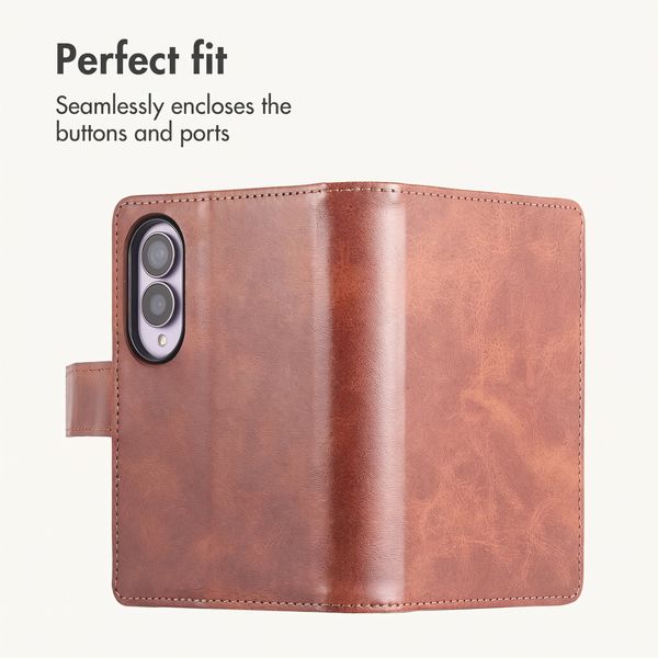 imoshion Luxury Bookcase Samsung Galaxy Z Fold 8 - Dark Brown