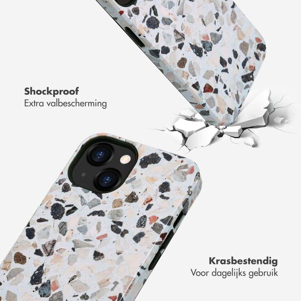 Selencia Vivid Tough Backcover iPhone 13 - Chic Terazzo