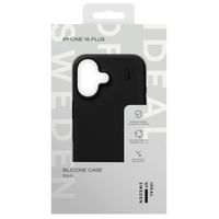 iDeal of Sweden Silicone Case Apple iPhone 16 Plus - Black