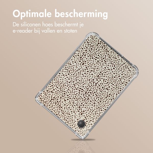 imoshion Design Clear Backcover Kobo Clara Colour / Clara BW - Desert Dots