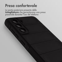 imoshion EasyGrip Backcover Samsung Galaxy S21 FE - Zwart
