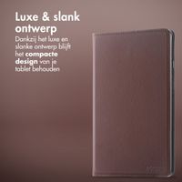Accezz Classic Tablet Case Samsung Galaxy Tab S10 Plus / Tab S9 FE Plus / Tab S9 Plus - Bruin