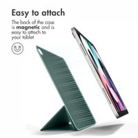 imoshion Magnetic Book Case Apple iPad Air 11 inch (2026) M4 / (2025) M3 / (2024) M2 / Air 5 (2022) / Air 4 (2020) - Dark Green