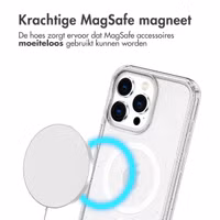 imoshion Sparkle Backcover met MagSafe Apple iPhone 15 Pro - Glitter Transparant